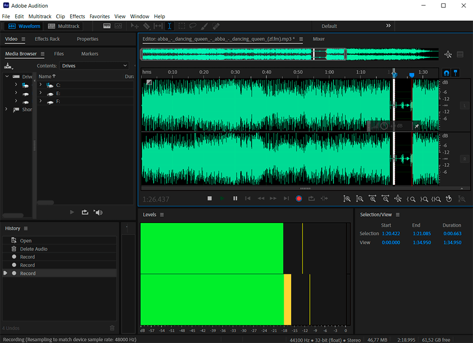 adobe recording software for mac